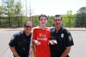 Tyler Carach "Donut Boy" celebrates National Police Week with Edible